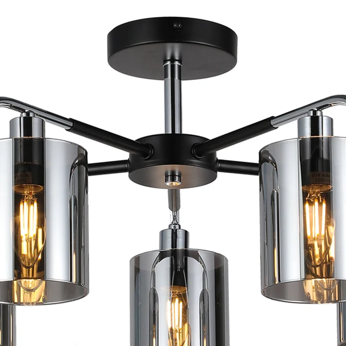 Потолочная люстра ESCADA ELEGANT 671/5P Chrome