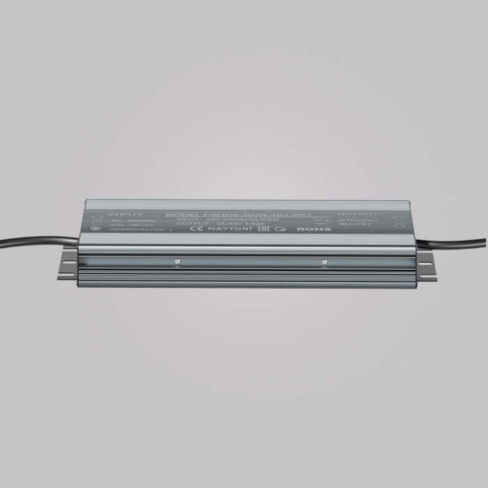 Источник напряжения 48В Maytoni Power Supply Magnetic PSL008-300W-48V-IP67