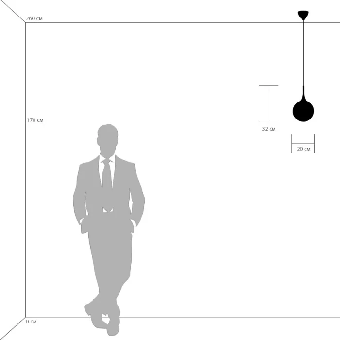 Подвесной светильник GLOBO LIGHTSTAR 813023