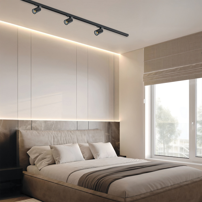 Светильник для 1-фазного трека под заменяемые LED лампы Rullo Lightstar 212937