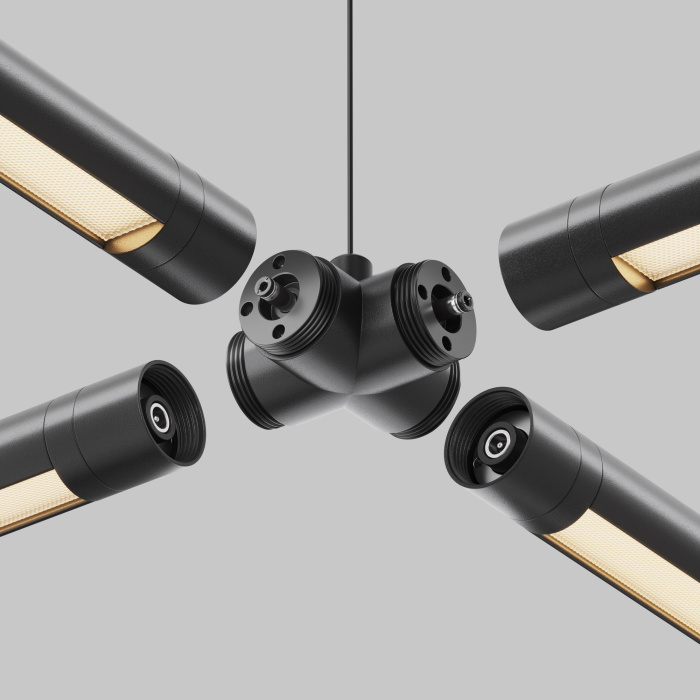 Х-образный вертикальный коннектор Maytoni CA017TX-B