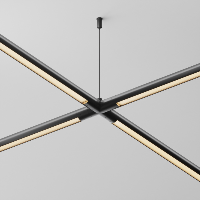 Х-образный вертикальный коннектор Maytoni CA017TX-B