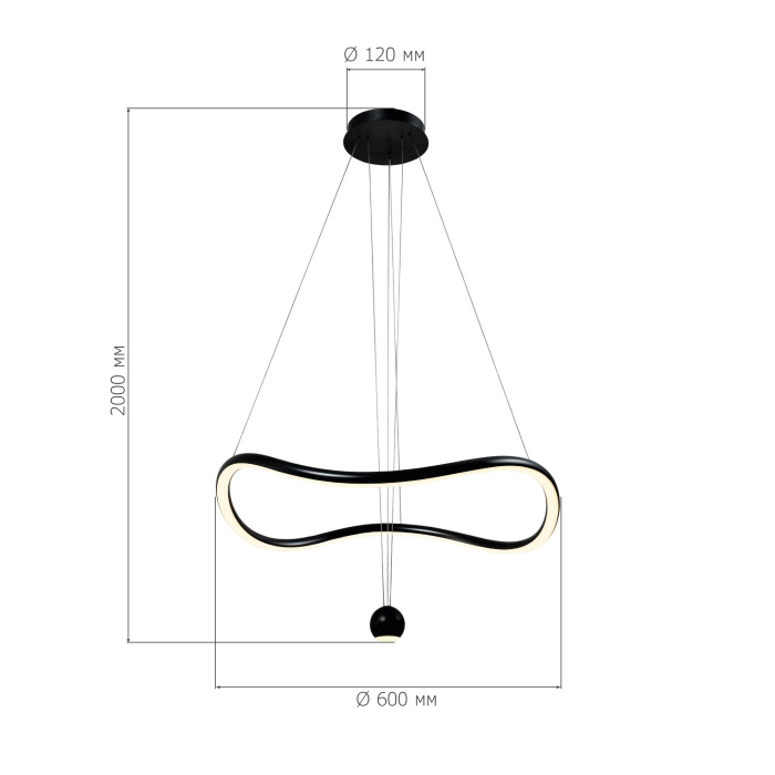 Подвесной светильник ST LUCE ORIONE SL6209.403.35