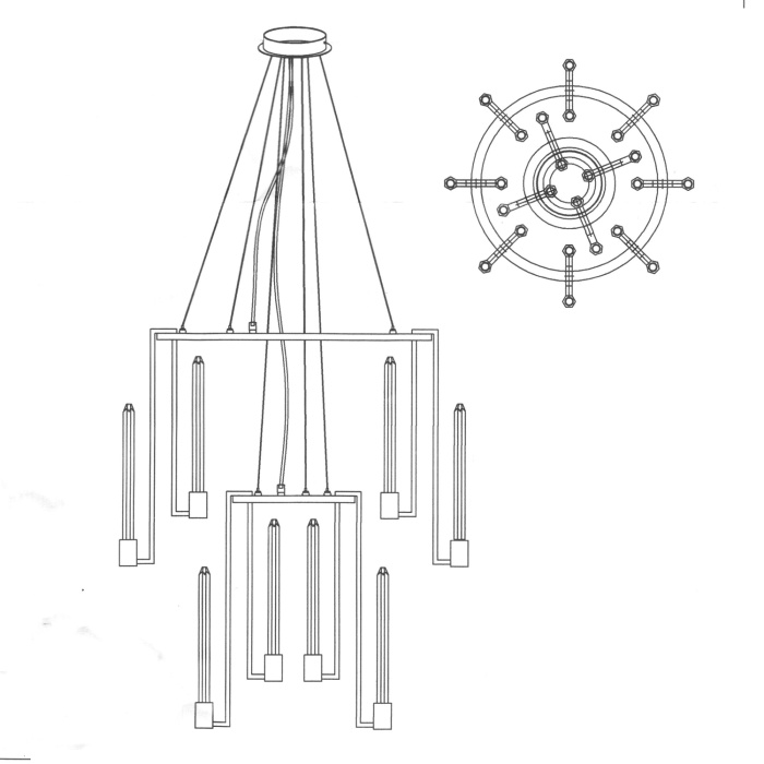 Подвесной светильник Delight Collection P98026 P98026L-12
