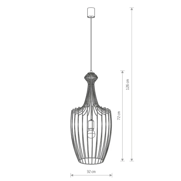 Подвесная люстра Nowodvorski Luksor 8850