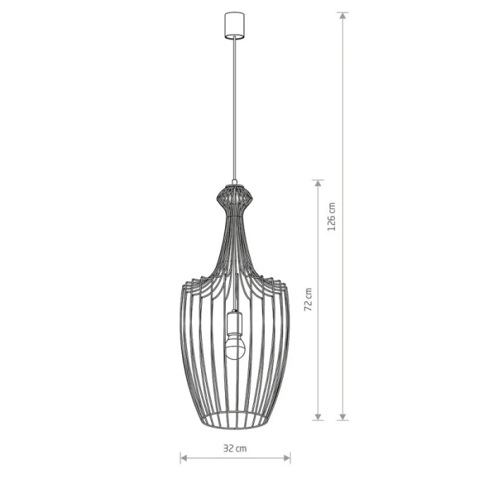 Подвесная люстра Nowodvorski Luksor 8850