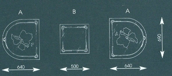 Стеклянный стол Robers H 16238
