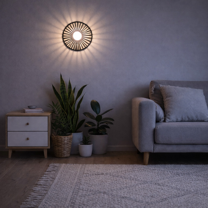 Светильник настенный черный/черный, белый G9 LED 1*5W SLE6022-401-01