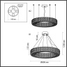 Люстра подвесная Odeon Light Panta 4927/85L