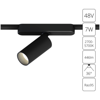 Магнитная трековая система Arte Lamp RAPID A2956PL-1BK