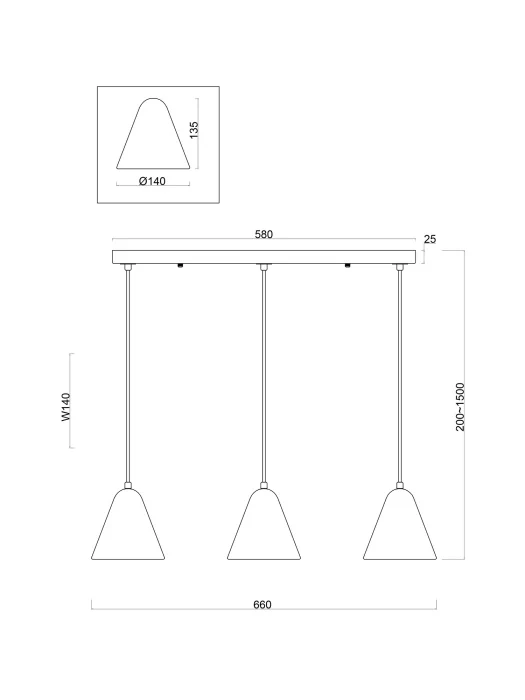 Подвесной светильник Freya Falke Market FR8004PL-03WG