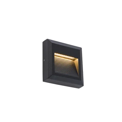 Встраиваемый светильник Nowodvorski Sidewalk Square Led Black 8148