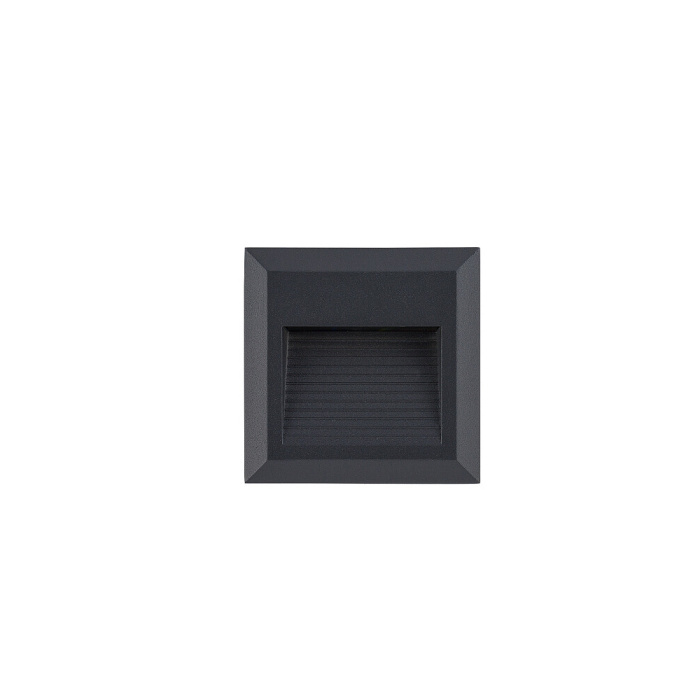 Встраиваемый светильник Nowodvorski Sidewalk Square Led Black 8148