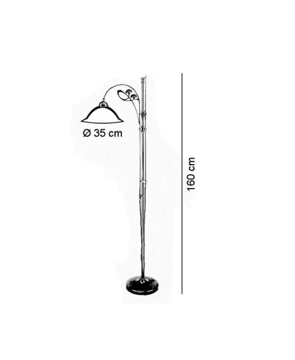 Торшер Berliner Messinglampen T8ST02-50opA