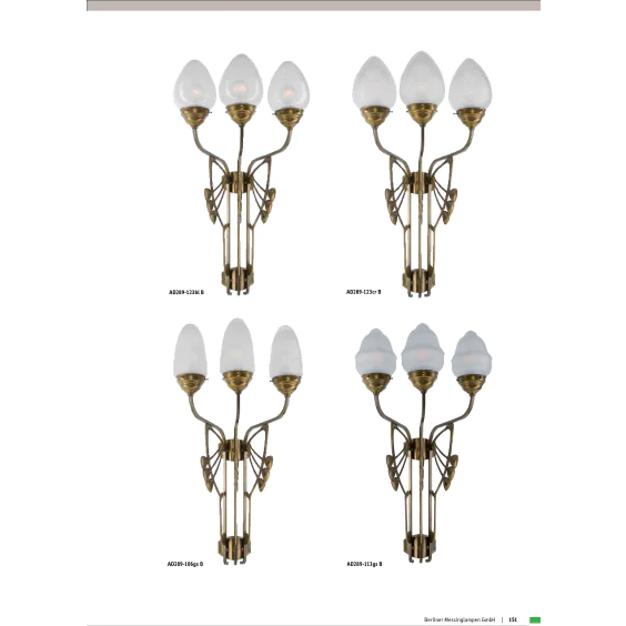 Бра Berliner Messinglampen AD289-113gsB