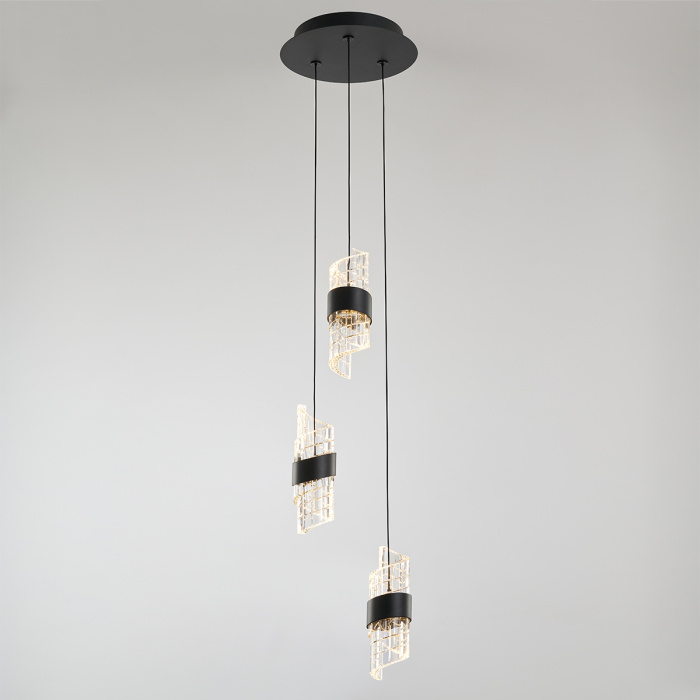 Подвесной светильник Delight Collection MD23001022 MD23001022-3A matt black