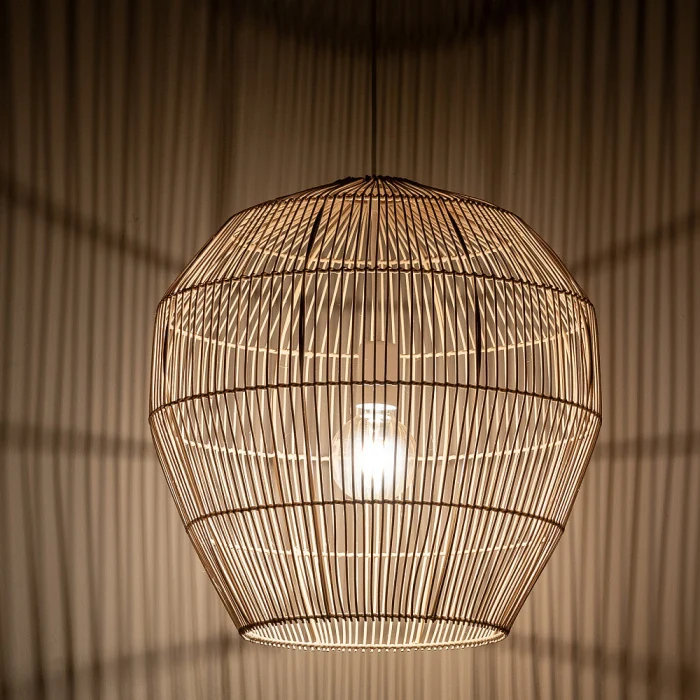 Подвесная люстра Nowodvorski Haiti M Wood 11164