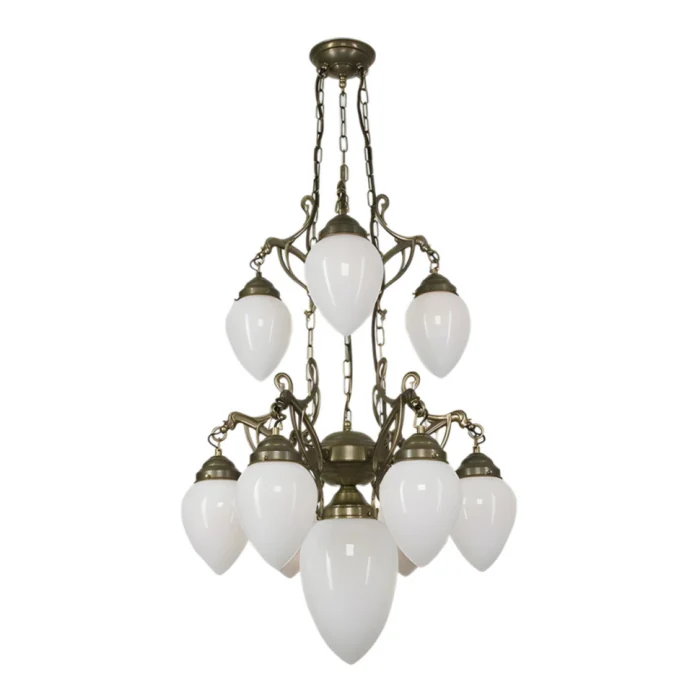 Подвесная люстра Berliner Messinglampen D233-123op+223opB