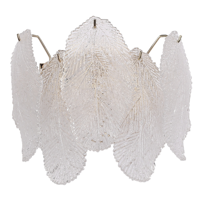 Светильник настенный ST-Luce золотистый/прозрачный, янтарный G9LED 2*5W SL6135.201.02