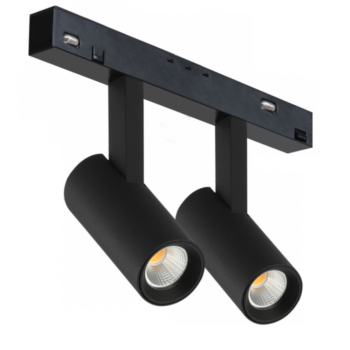Светильник трековый магнитный поворотный iLedex VISION 4822-005-D34-16W-40DG-3000K-BK