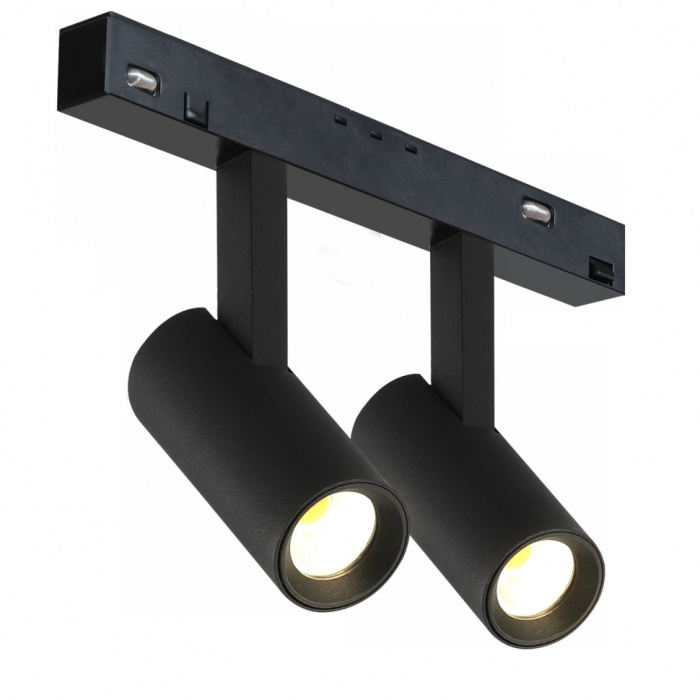 Светильник трековый магнитный поворотный iLedex VISION 4822-005-D34-16W-40DG-3000K-BK