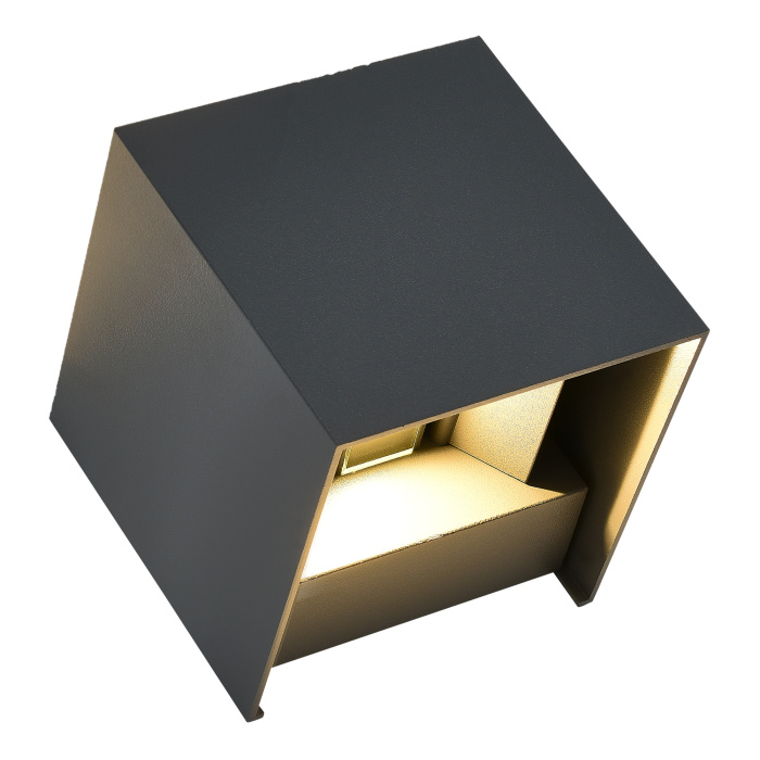 Светильник уличный настенный ST-LuceСерый/серый LED 1*10W 2700K SL9513.701.01