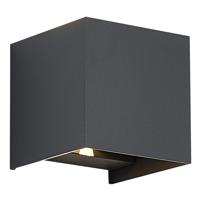 Светильник уличный настенный ST-LuceСерый/серый LED 1*10W 2700K SL9513.701.01