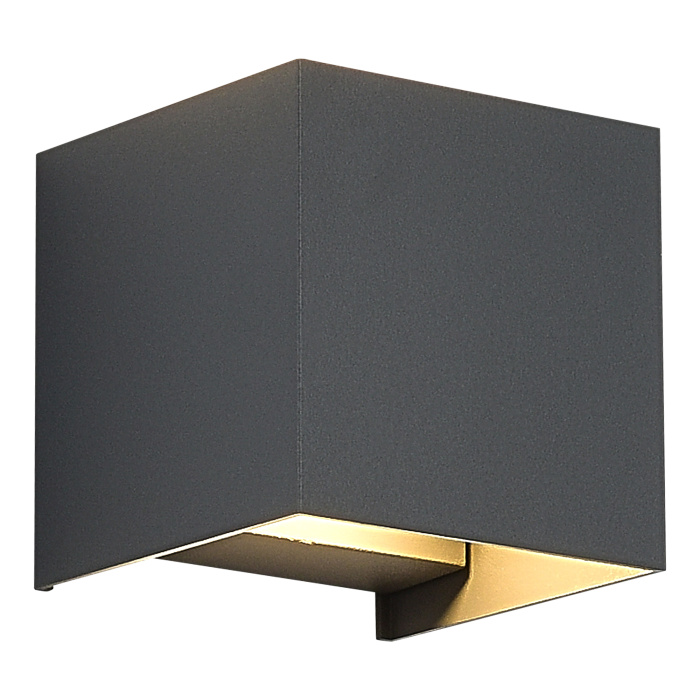 Светильник уличный настенный ST-LuceСерый/серый LED 1*10W 2700K SL9513.701.01