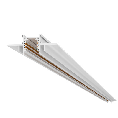 Шинопровод магнитный встраиваемый под ГКЛ 12мм ST-Luce Белый L2000мм(заглушки в комп) ST1004.529.12