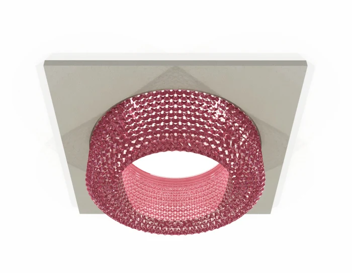 Комплект встраиваемого светильника с композитным хрусталем Ambrella light XC7633022