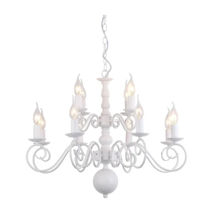 Подвесная люстра Arte Lamp A1129LM-12WH
