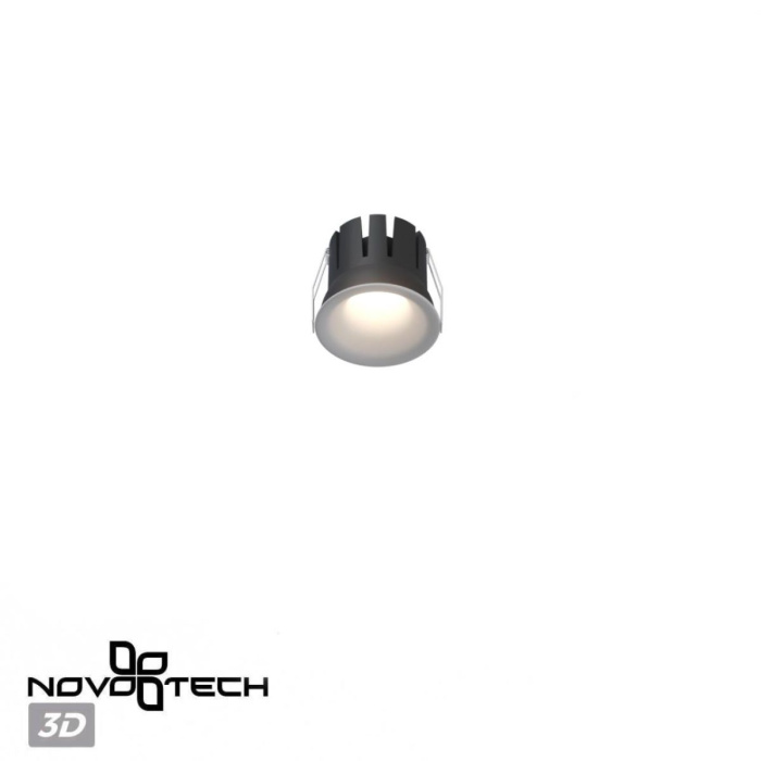 Встраиваемый светильник с переключателем цв. температуры Novotech Wir Eclat 359882
