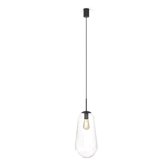 Подвесной светильник Nowodvorski Pear L Transparent/Black 7797