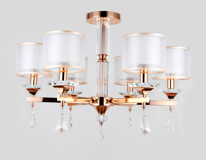 Подвесная люстра с хрусталем Ambrella light TR4535