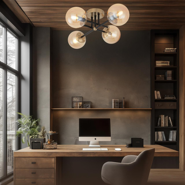 Люстра потолочная Citilux Памела CL144145