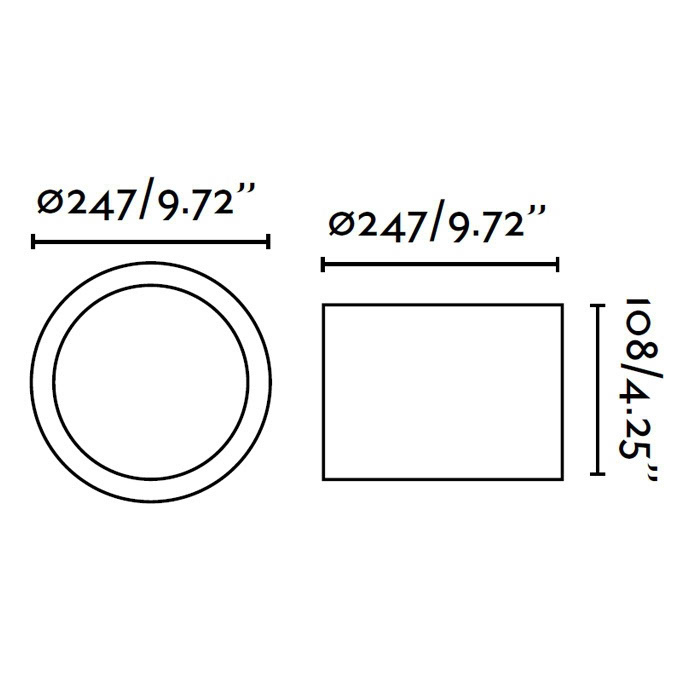 Настенный светильник POTE