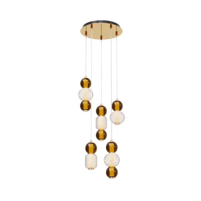 Подвесная люстра Maytoni Drop MOD273PL-L80G3K