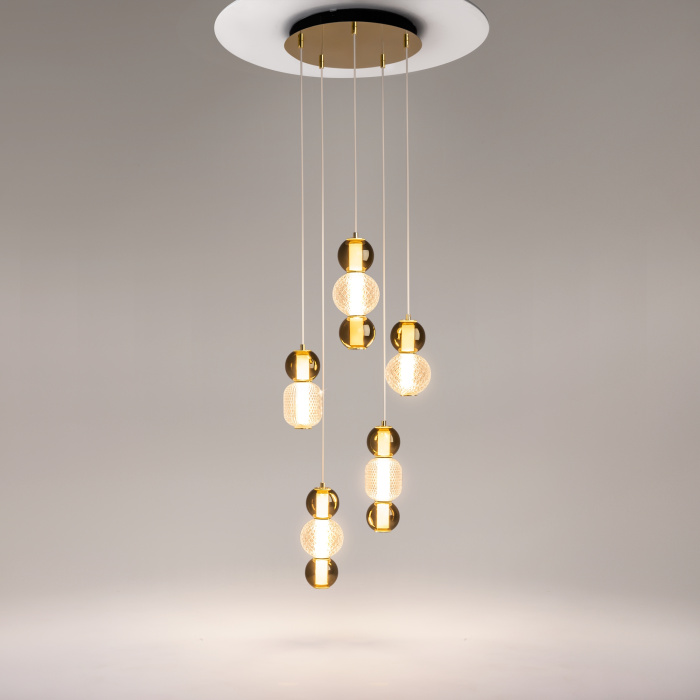 Подвесная люстра Maytoni Drop MOD273PL-L80G3K