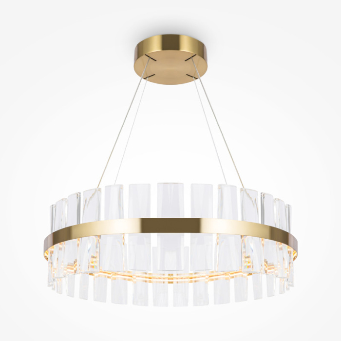 Подвесная светодиодная люстра Maytoni Mirage MOD173PL-L45BS3K