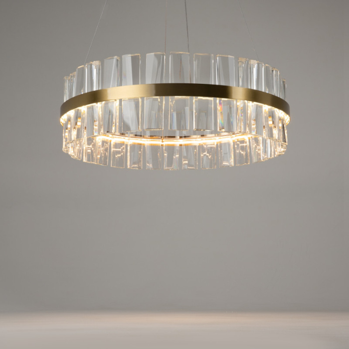 Подвесная светодиодная люстра Maytoni Mirage MOD173PL-L45BS3K