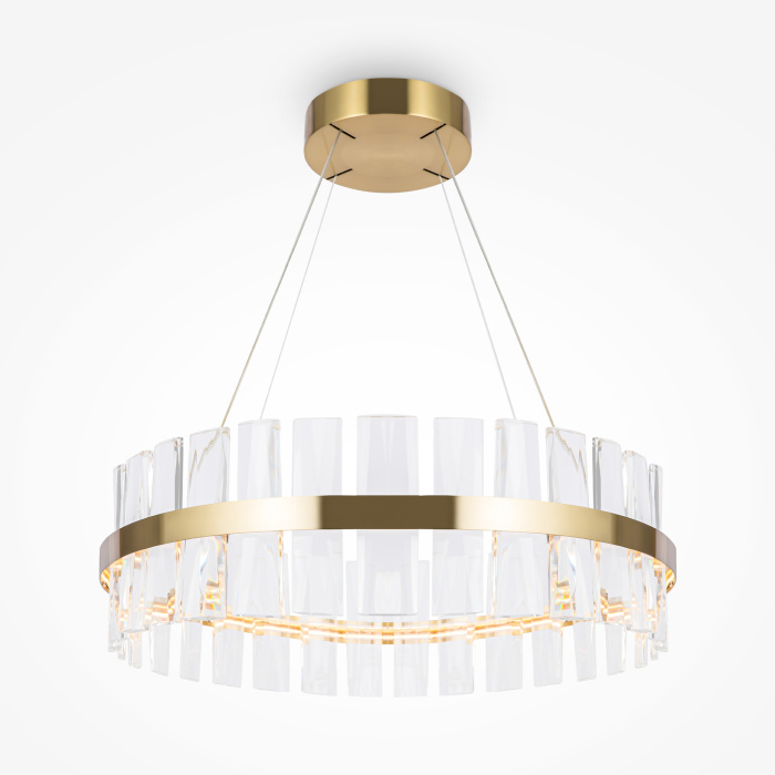 Подвесная светодиодная люстра Maytoni Mirage MOD173PL-L45BS3K