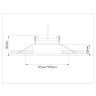 Встраиваемый поворотный точечный светильник GX53 AMBRELLA light TN51918