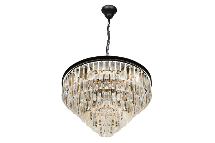 Подвесная люстра iLamp Triumph 6101-800 Черная