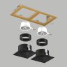 Комплект со светильником Lightstar Domino D5230707BMOD
