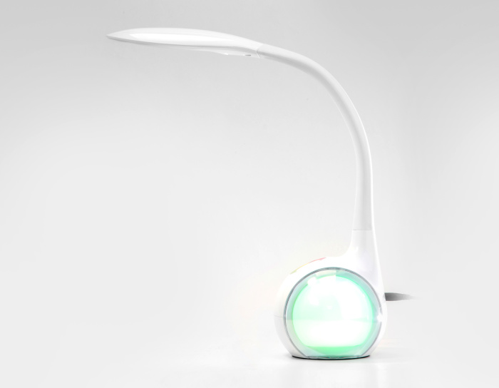 Светодиодная настольная лампа с RGB подсветкой Ambrella light DE532