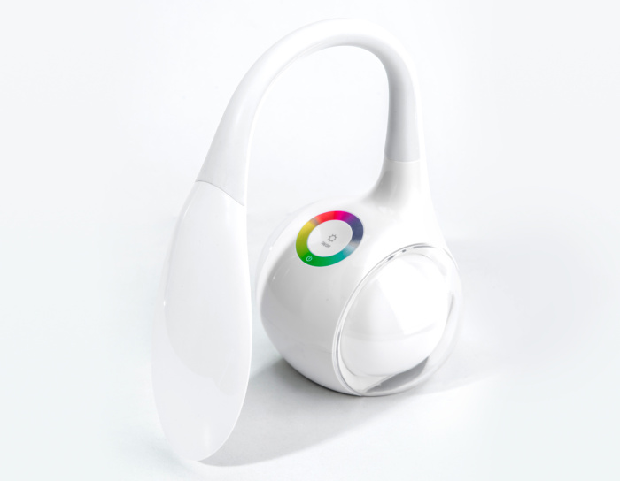 Светодиодная настольная лампа с RGB подсветкой Ambrella light DE532