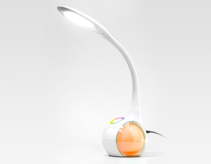 Светодиодная настольная лампа с RGB подсветкой Ambrella light DE532