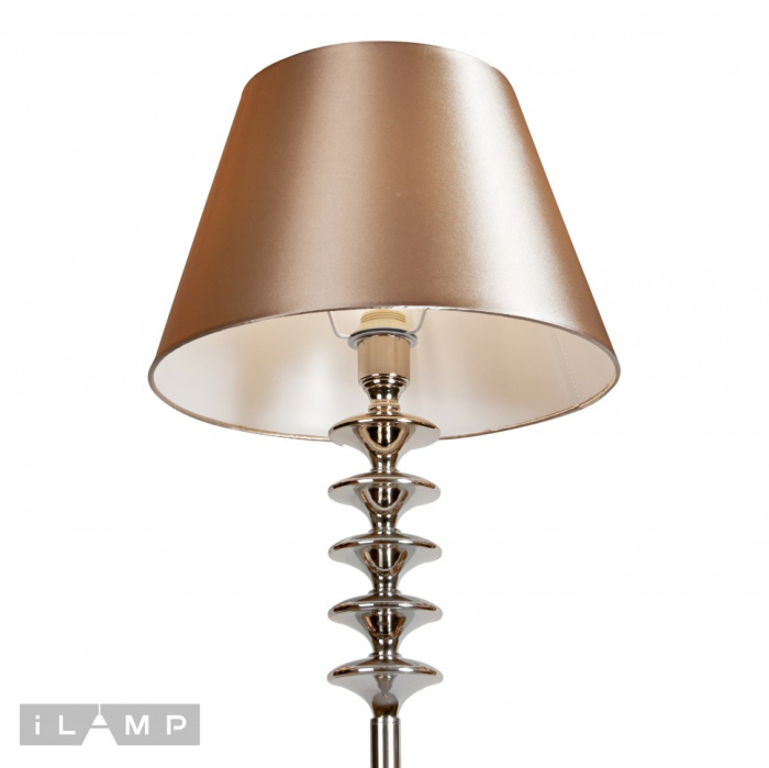 Напольный светильник iLamp Rolling F2406-1 Nickel