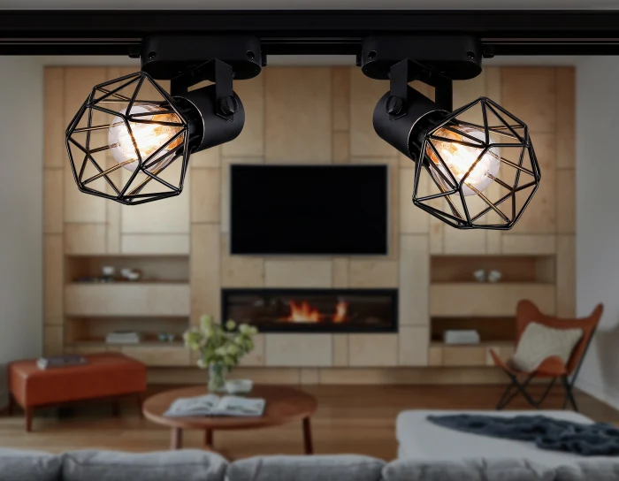 Трековый однофазный светильник со сменной лампой Ambrella light GL5002