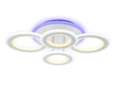 Потолочный светодиодный светильник с пультом Ambrella light FA8801